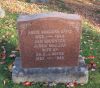 Annie (Wilson) (McLean) Davis & daughter Jessie (McLean) Noyes gravestone