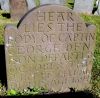 Capt. George Denison gravestone