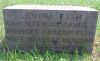 Levinia (Fish) Denison gravestone