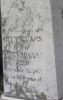 Ann Williams (Brownley) Donnan gravestone (close)