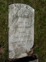 Eliza (Stanwood) Emery gravestone