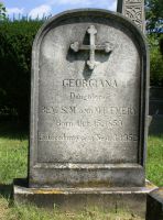 Georgiana Emery gravestone