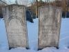 Ezekiel Harvey Little Gibson and half-brother, Kimball H. Gibson gravestones