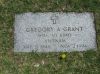 Warrant Officer One Gregory Allan Grant military marker