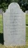 Martha (Noyes) Greeley gravestone