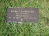 Donald B. Griffeth gravestone