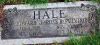 Edward J. & Rose R. (Pulvino) Hale gravestone
