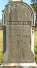 Cushman Hall gravestone