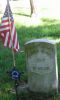 George W. Hall military marker