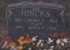 Henry C. & Minnie (Beers) Hincks gravestone