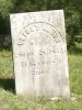 Betsey Hosum gravestone