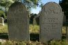 Benjamin & Ann (Stickney) Johnston and daughter Anne gravestones