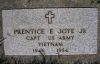 Captain Prentice Edmund Joye, Jr. military marker