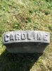 Caroline Kendall headstone