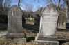 Deacon Jonathan & Clarissa (Page) Kent gravestones