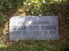Josiah Ivan Kinder gravestone