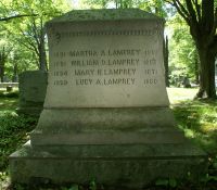 Eli Lamprey monument (reverse)