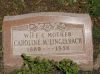 Caroline Marie (Priebs) Lingelbach gravestone