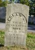 Polly B. (Nourse) Little gravestone