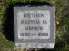 Martha Noyes (Milliken) Morris gravestone