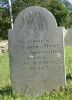 Elizabeth (Atkinson) (Adams) (Rowe) Morss gravestone