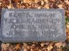 Berta Mosher gravestone