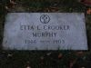 Etta L. (Baker) (Crooker) Murphy gravestone