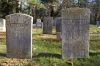 John & Henrietta (Woodbury) Newman gravestones