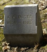 Charles M. Noyes footstone