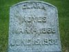 Clara (Bonney) Noyes gravestone