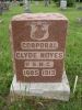 Corporal Clyde Noyes, USMC gravestone