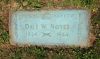 Dale W. Noyes memorial gravestone