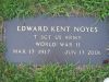 Edward 'Kent' Noyes, Jr. military marker
