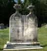Mary Elizabeth (Holt) Noyes & sister Henrietta Holt monument