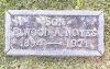 Elwood A. Noyes gravestone