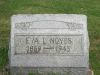 Eva L. Noyes gravestone