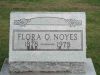 Flora O. Noyes gravestone
