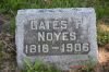 Gates P. Noyes gravestone