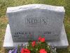 Gerald G. & Leona June (Leavitt) Noyes gravestone