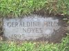 Geraldine (Hill) Noyes gravestone