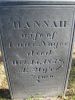Hannah (Gibbs) Noyes gravestone