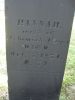 Hannah (Greeley) Noyes gravestone