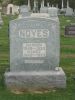 Hanson & Nancy (Duvall) Noyes gravestone