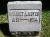 Harriet A. (Williams) Noyes gravestone