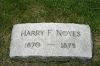 Harry Flint Noyes footstone