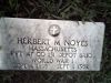 Herbert M. Noyes gravestone