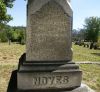 Horace Noyes monument (close)