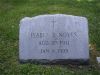 Isabel Beveridge (Noyes) Noyes gravestone