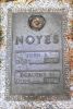 John R. & Dorothy M. (Haken) Noyes columbarium niche marker
