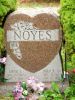 John Randolph & Edith Lydia (Noyes) Noyes gravestone